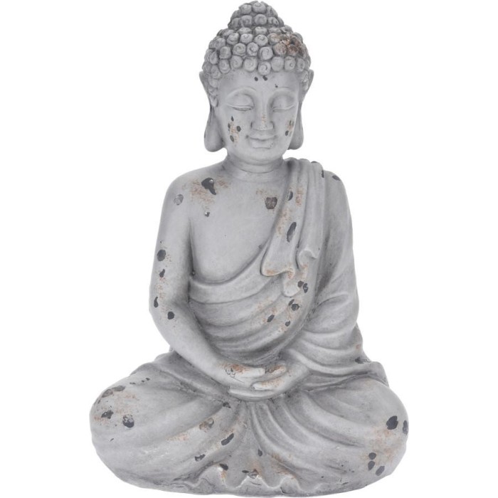 BUDDHA CEMENTO 21X13X31CM